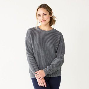 Sonoma Goods For Life® Drop Shoulder Pullover Sweater